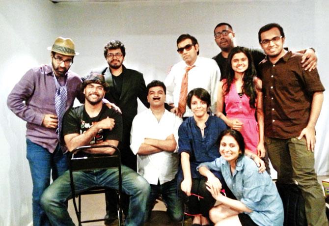 The stars of Improv Comedy Mumbai