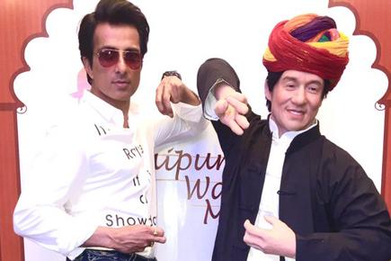 Jackie Chan's wax statue unveiled in Jaipur