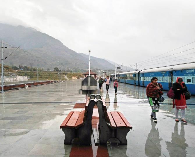 Katra railway station in Jammu and Kashmir
