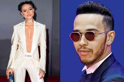 Is Lewis Hamilton dating US model Karrueche Tran?