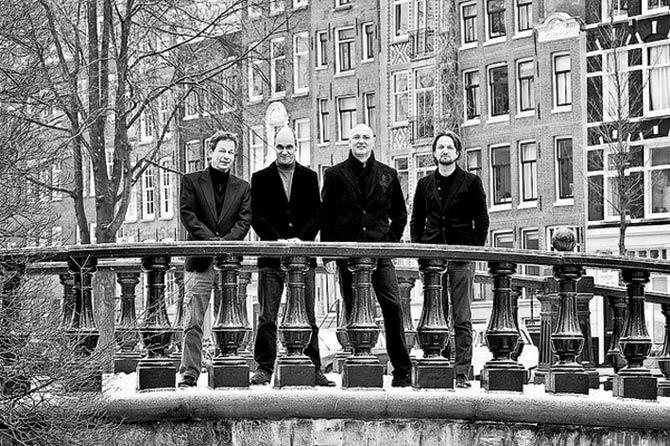 Marnix Busstra (third, right) and his band