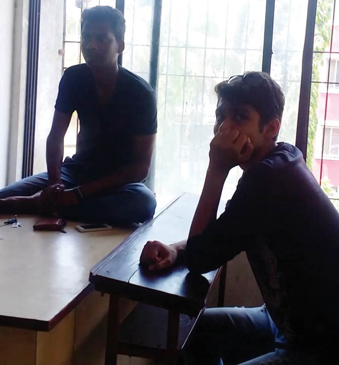 Youngsters ordered to do community service were lounging around at a municipal school in Mira-Bhayander