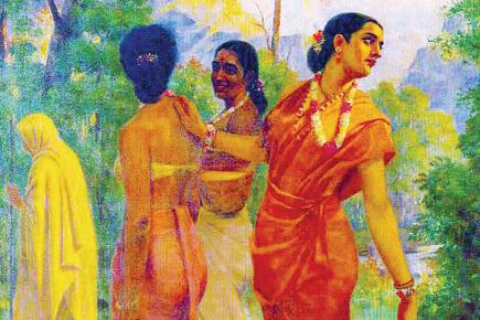 Women gaze back at Raja Ravi Varma