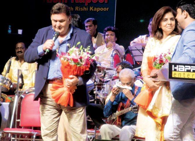 Rishi Kapoor. Pic/CHAITANYA PADUKONE