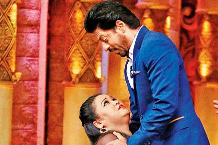 Shah Rukh Khan's uplifting moment with Bharti Singh