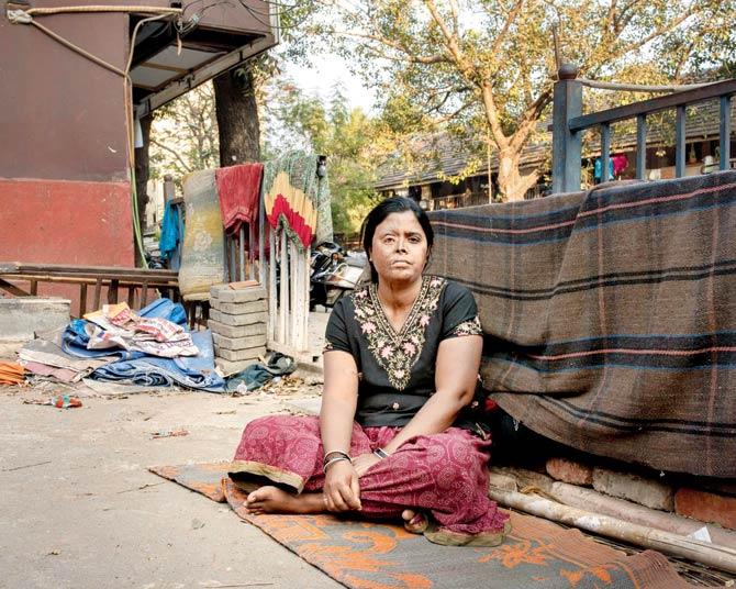 Sangeeta, 32, was born near Mumbai Central Station and continues to live there. Her story, and those of homeless women across the city, is part of the exhibition. Pic/Bind Collective