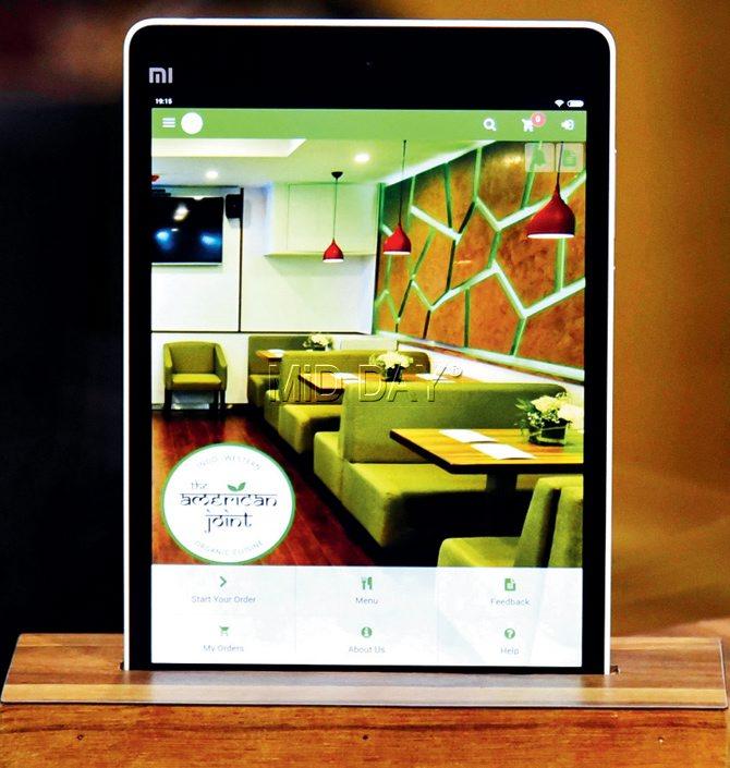 Tablet menus are not new to  Mumbai’s eateries; this one got our vote for it’s user-friendly interface  and glitch-free experience