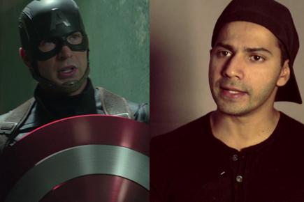 Varun Dhawan Dub making of Captain America Civil