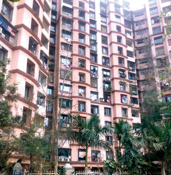 The building at Versova where Gupta claims Hawaldar has been allotted the flat