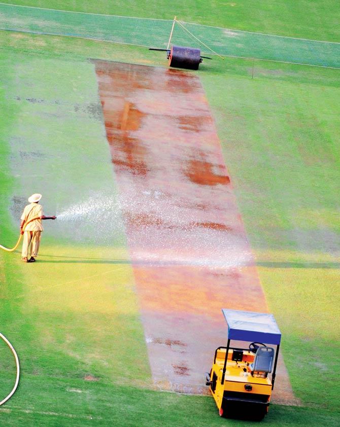 The Mumbai Cricket Association said only non-potable water is used to maintain the pitches and this is supplied by water tankers, but the petitioners questioned where the water is sourced from. File pic