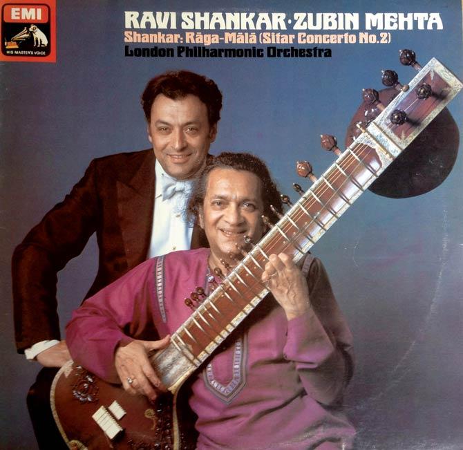 Friends, late Pt. Ravi Shankar and Mehta collaborated on a concerto