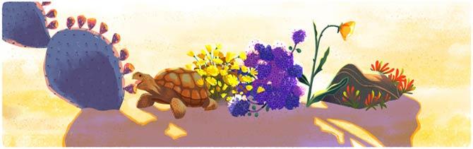 Google Earth Day 2016 Doodle
