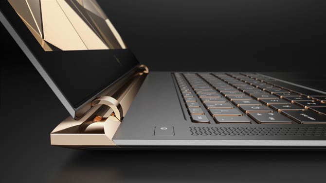 HP Spectre laptop – weighing 1.1 kg and as thin as an AAA-battery at just 10.4 mm with sixth generation Intel Core i5 and i7 processors. (Photo: HP)