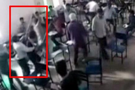 Unidentified men beat student inside classroom in UP