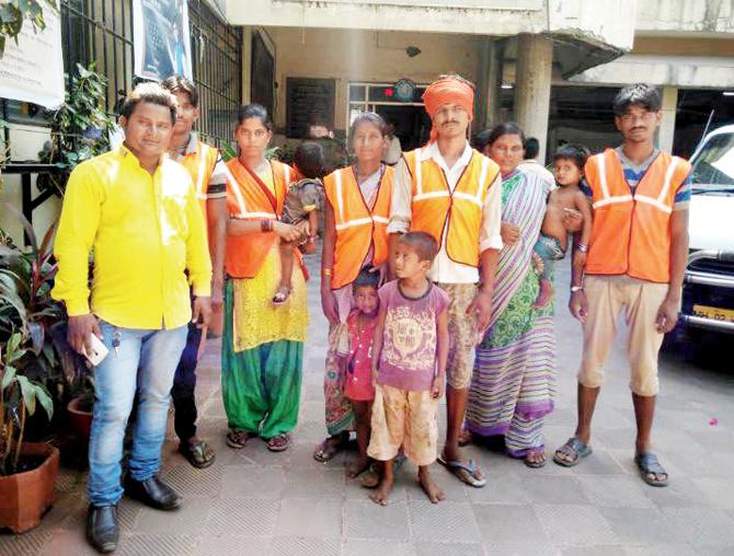 Starting over: The Kale family that has been picked to de-silt nullahs in Kandivli