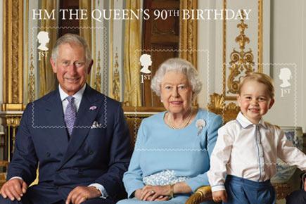 Royal Mail issues stamp on Queen Elizabeth's 90th birthday