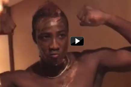 Video: Birthday boy Andre Russell gets 'cake face' courtesy KKR teammates