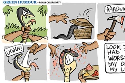Green Humour: Comic strip by Rohan Chakravarty