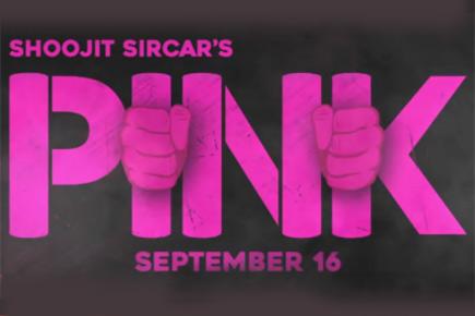 Amitabh Bachchan unveils the logo of 'Pink'