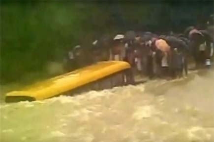 Watch video: Locals rescue 50 children from drowning in Rajasthan