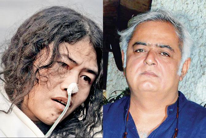 Irom Chanu Sharmila and Hansal Mehta