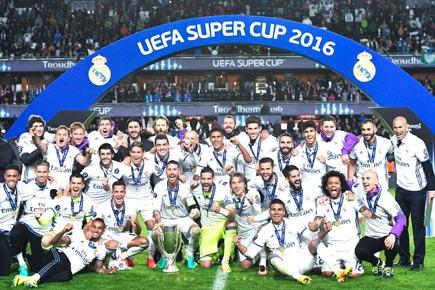 Real Madrid beat Sevilla 3-2 to win UEFA SuperCup
