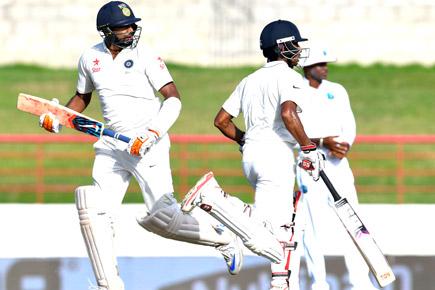 Gros Islet Test: Ashwin-Saha lead India's recovery to 234/5 on Day 1