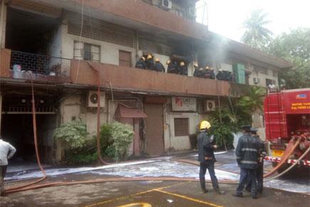 Fire breaks out at industrial estate on Andheri-Kurla road in Mumbai