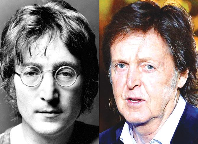 John Lennon and Sir Paul McCartney