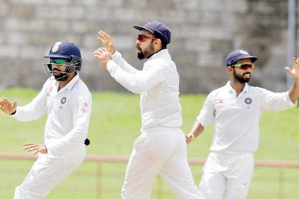 India 157-3 at stumps against West Indies on day 4 of 3rd Test