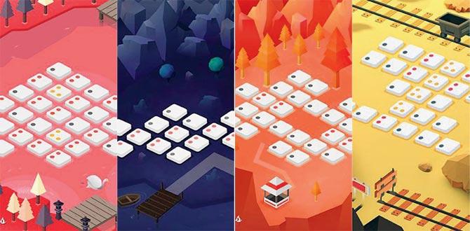 The puzzle game offers you four themes to choose from, each with its own distinct look and music