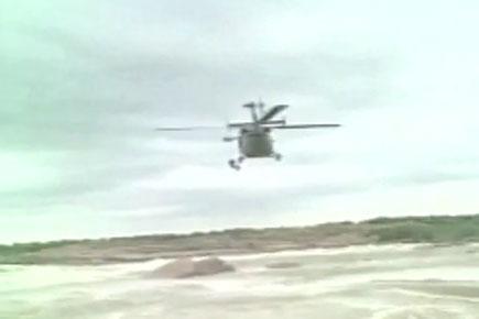 Watch video: Local rescued by IAF chopper from Sindh river