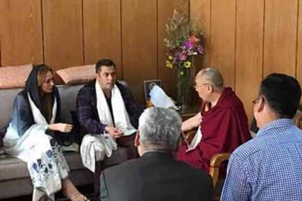 Salman Khan and his rumoured girlfriend Iulia Vantur meet Dalai Lama