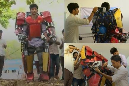 Ironman! Kerala engineering student builds robot suit for Rs 50,000