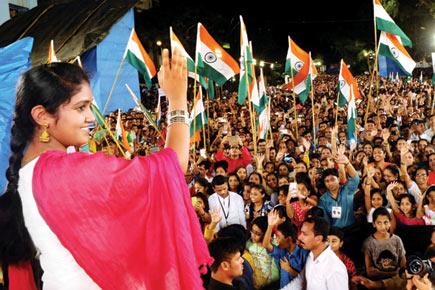 Spotted: 'Sairat' star Rinku Rajguru at flag hoisting ceremony