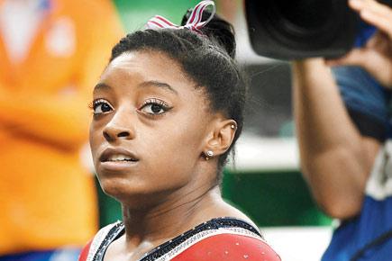Rio 2016: US gymnast Simone Biles's five gold medal bid ends