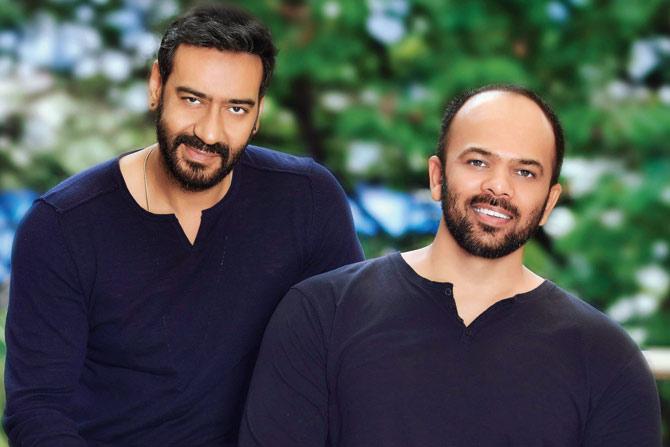 Ajay Devgn and Rohit Shetty