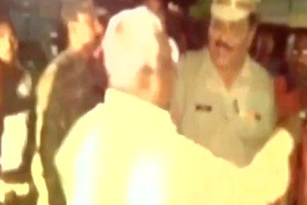 Watch video: BJP MLA slaps police officer in police station