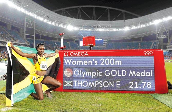 Gold medallist Jamaica