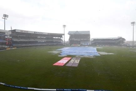 Port of Spain Test: Rain spoils opening day proceedings between Ind-WI