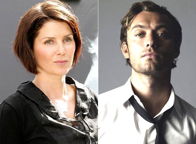 Sadie Frost and Jude Law