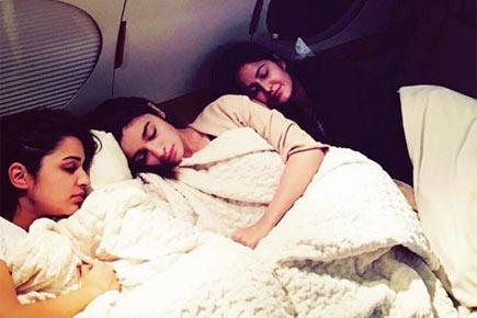 Alia Bhatt, Katrina Kaif, Parineeti Chopra get some 'beauty sleep'