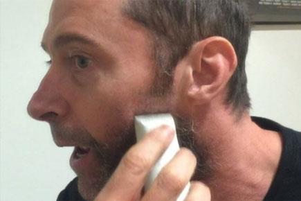 Video: Hugh Jackman shaves off his sideburns as 'The Wolverine 3' filming wraps