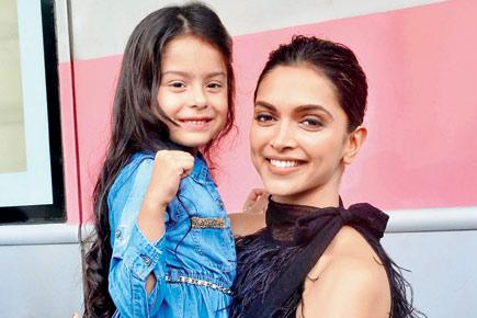 This photo of Deepika Padukone with her little co-star is too cute to miss!