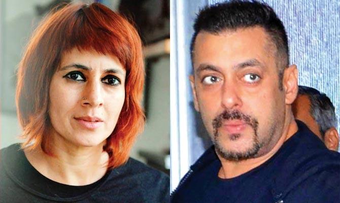 Sapna Bhavnani and Salman Khan