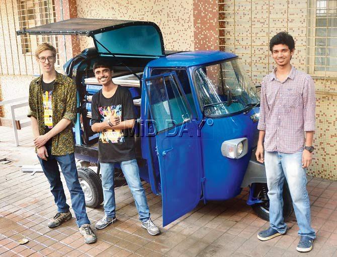 Coby Unger, Mayur Ahuja and Nikhil Shinde form the core team responsible for the creation of Maker Auto