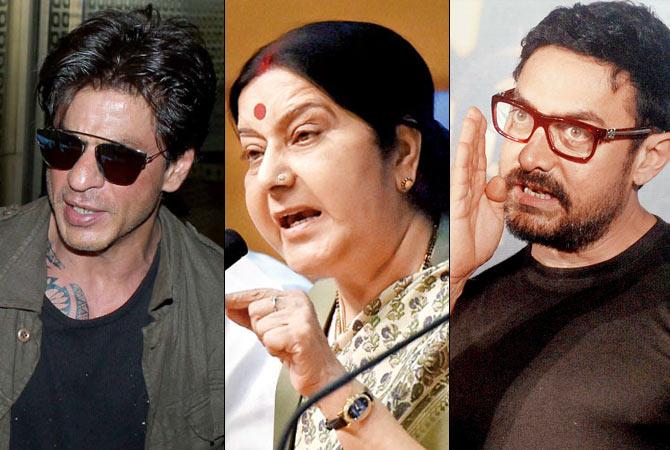 Did Sushma Swaraj taunt Shah Rukh Khan, Aamir Khan for opting for surrogacy?