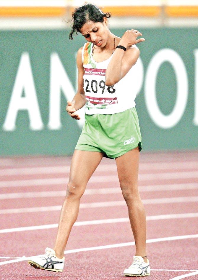 Marathoner OP Jaisha won a silver medal in the 1500m race during the 2014 Asian Games in Incheon. Pic/Getty Images