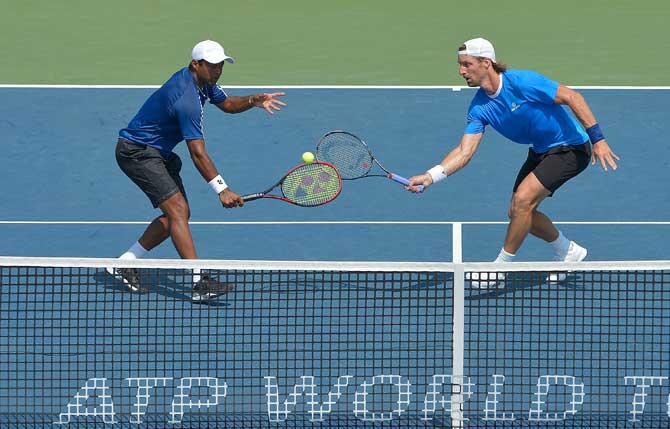 Leander Paes and Andre Begemann