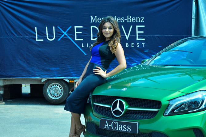 Gauri Khan in Gurgaon for Mercedes-Benz Luxe Drive